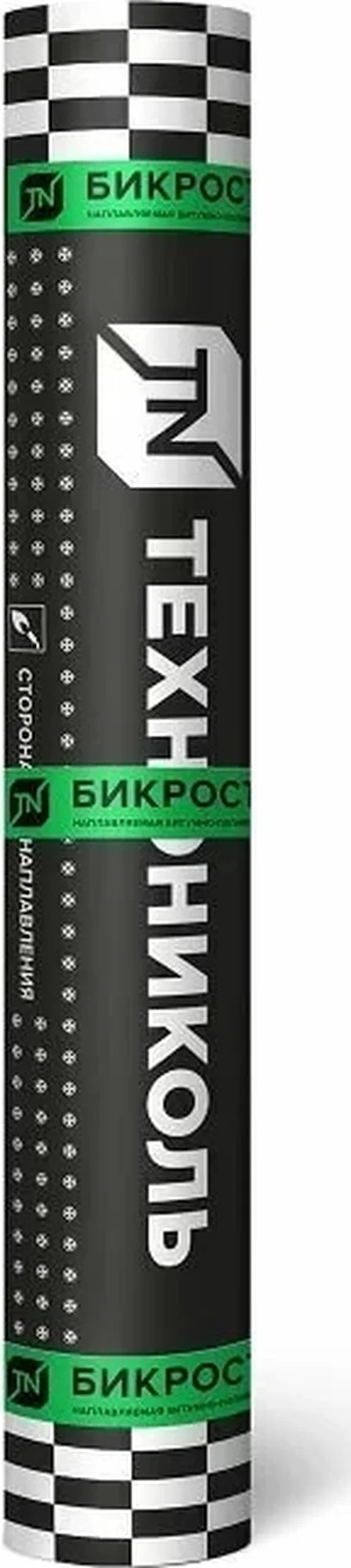 Материал кровельный Бикрост ЭКП сланец серый (10м2)