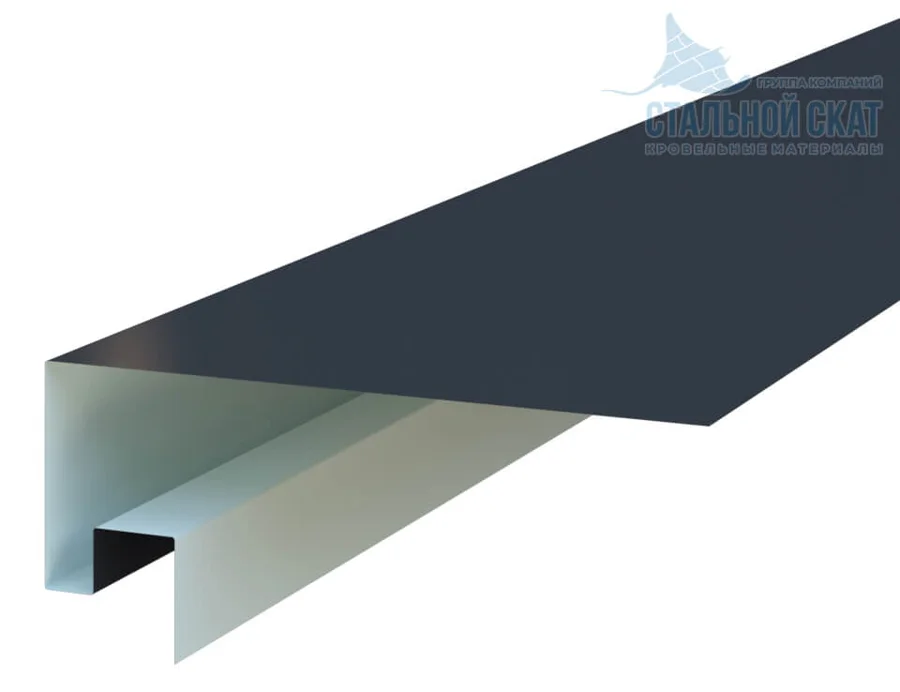 Планка откоса сложная 3D Вудсток 230х75х2000 Норман МП (ПЭ-01-1014-0.5)