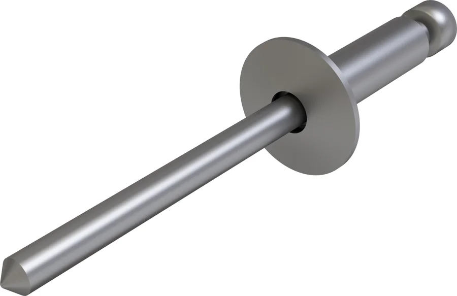 Заклепка вытяжная Даксмер 4,0х10 (1000шт) нерж/нерж