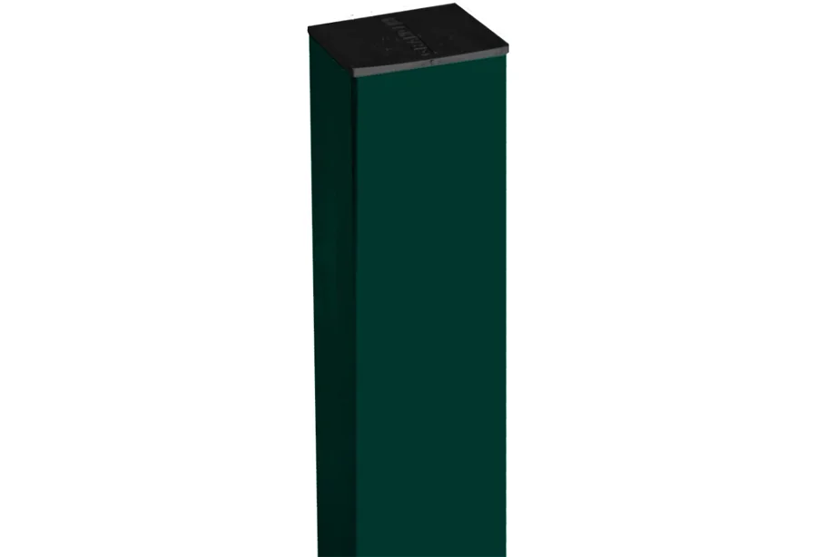 Столб 62х55х1,4х3000 RAL 6005