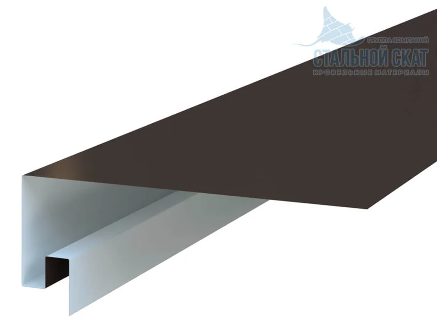 Планка откоса сложная 3D 245х75х2000 Норман МП (ПЭ-01-RR32-0.5)