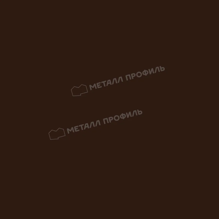 Штакетник металлический МЕТАЛЛ ПРОФИЛЬ LANE-O 16,5х99 (ПЭД-01-8017\8017-0.45)