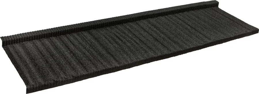Лист композитной черепицы CM Roof Shake black (черный)