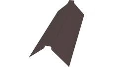 Планка конька плоского 115х30х115 Гранд Лайн 0,4 Цинк (2м)