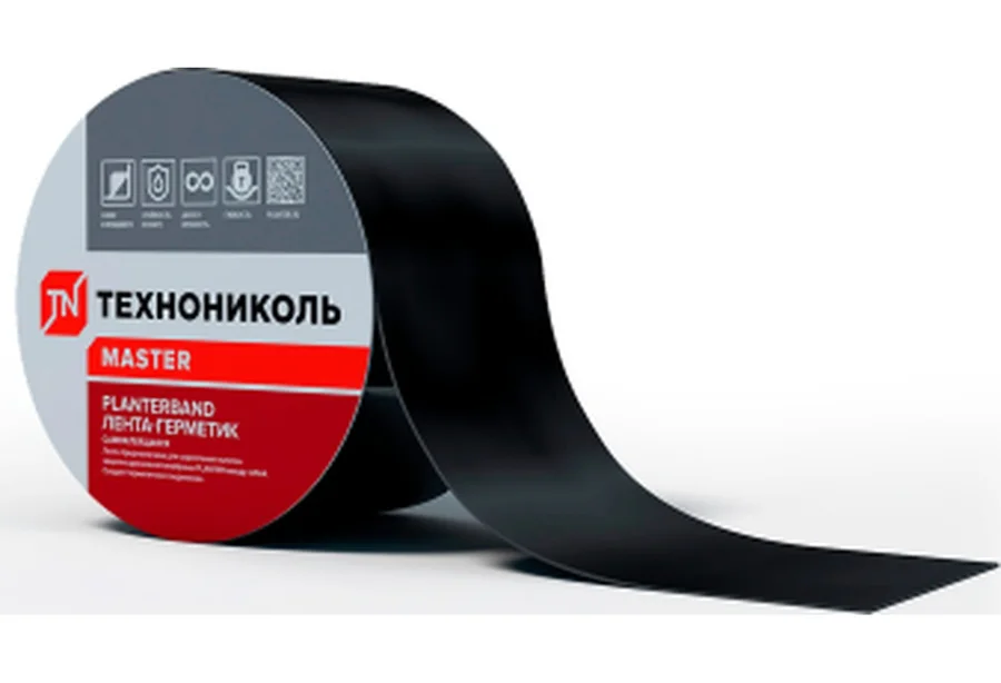 Лента односторонняя самоклеящаяся герметизирующая Технониколь Planterband 10мх10см