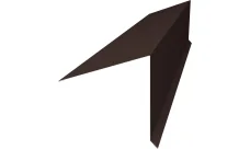 Планка конька односкатной кровли 180х160 Гранд Лайн 0,4 Цинк (2м)