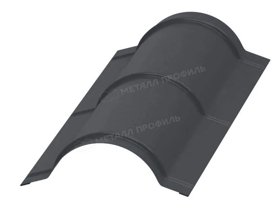 Планка конька круглого R110х2000 (Стилматт-20-7024-0.4)